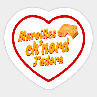 Maroille Ch'nord J'adore Sticker
